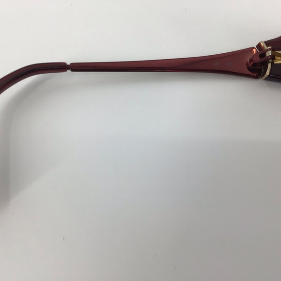 Coach Eyeglass Frames, Style S2005, Burgundy - Picture 15 of 16